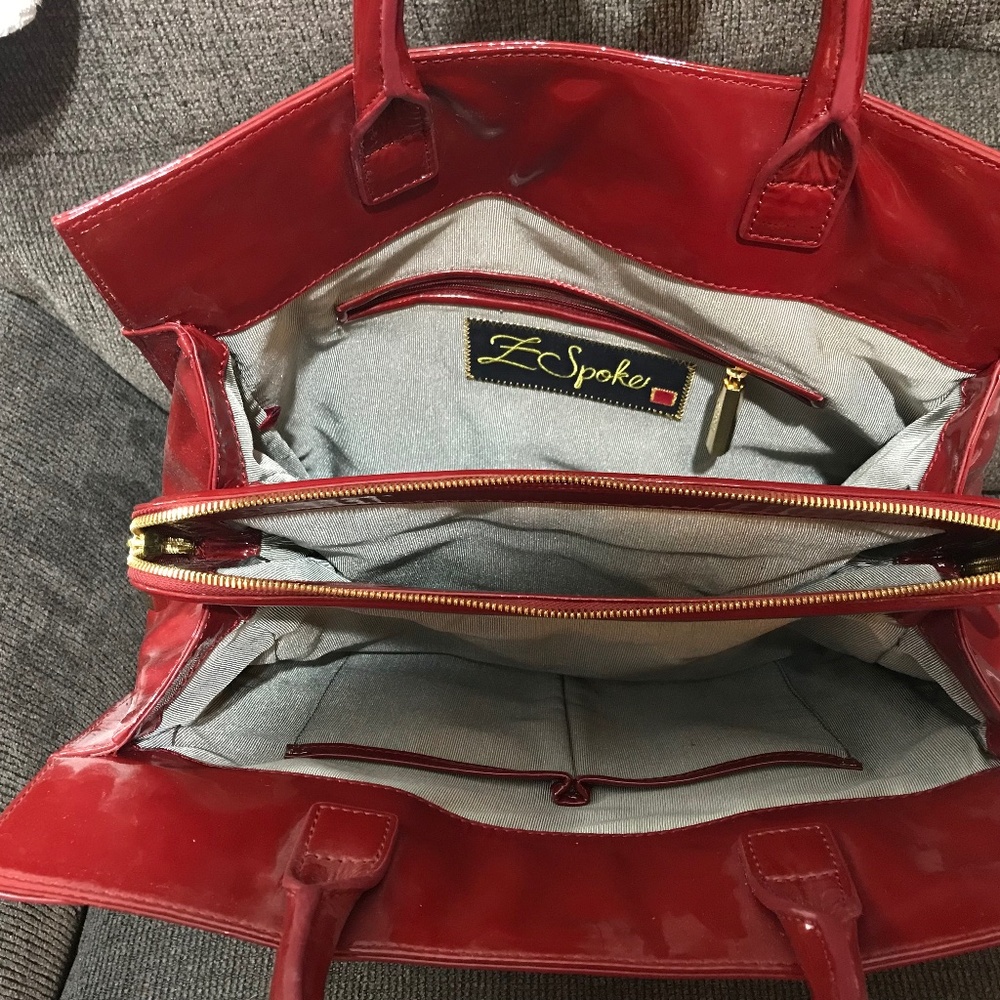 Red Leather Purse